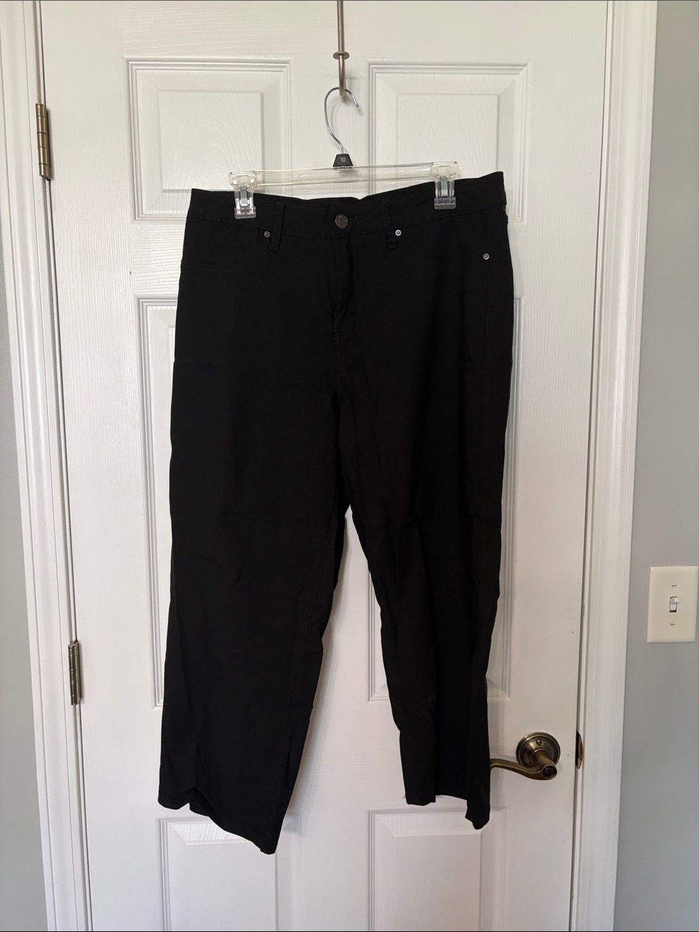 Royalty For Me Black High-Rise Pants